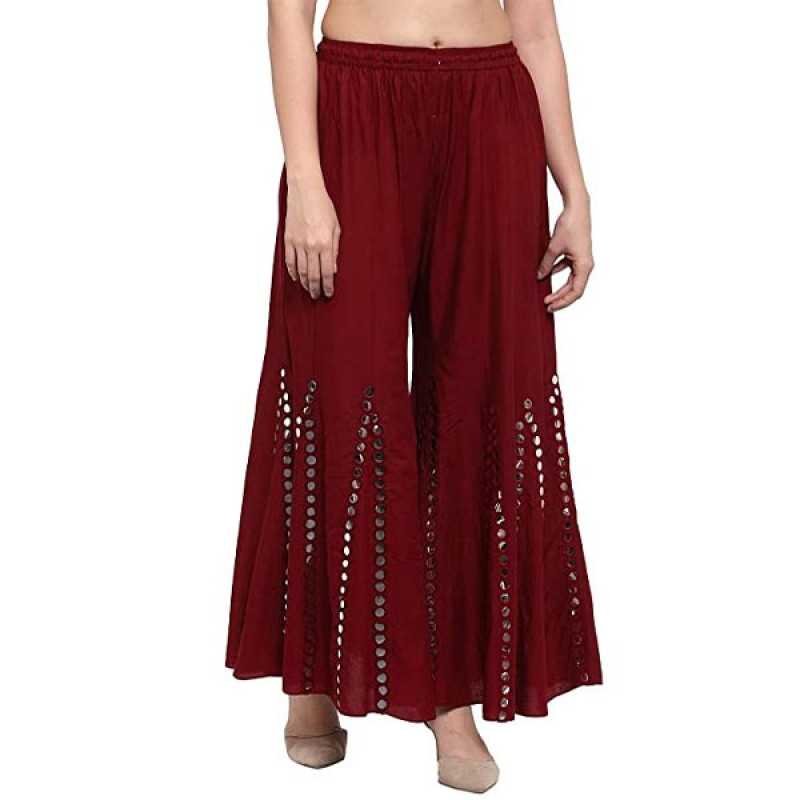 Women's Art Work Rayon Palazzo.