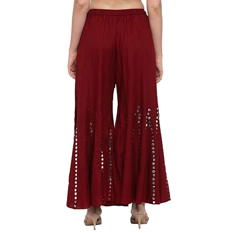 Women's Art Work Rayon Palazzo.