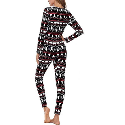 Thermal Underwear for Women Ultra Soft Smooth Knit Long Set Base Layer Top & Bottom