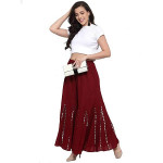 Women's Art Work Rayon Palazzo.